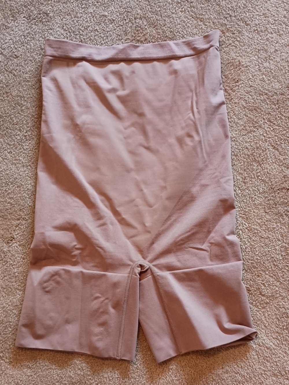 SPANX High-Waist Shaping Short in Nude